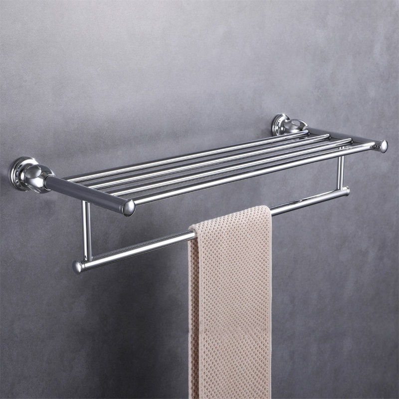 AngleSimple Bathroom Wall Mounted Towel Rack Wayfair